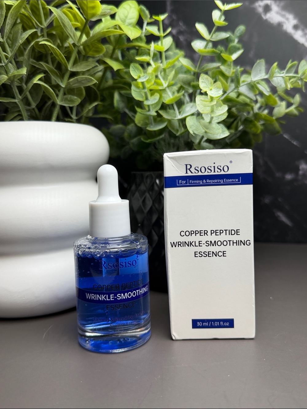 Copper Peptide Wrinkle-Smoothing Essence — Blue